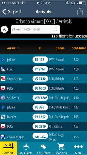 Orlando Airport (MCO) Flight Tracker Radar(圖3)-速報App