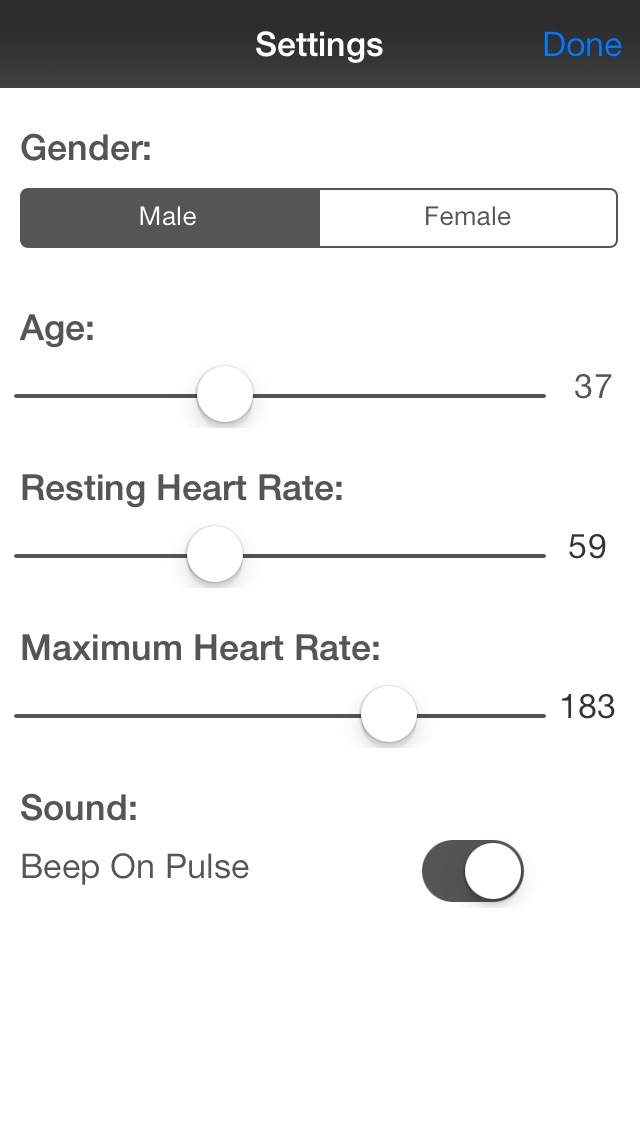 myPulse Lite -  Instant Heart Rate Monitor Screenshot 3