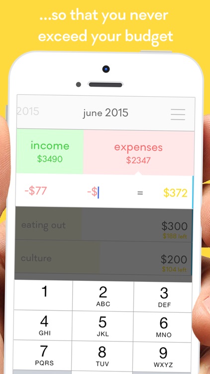 monthly - budget planner w/ 1-SWIPE expense tracker screenshot-3