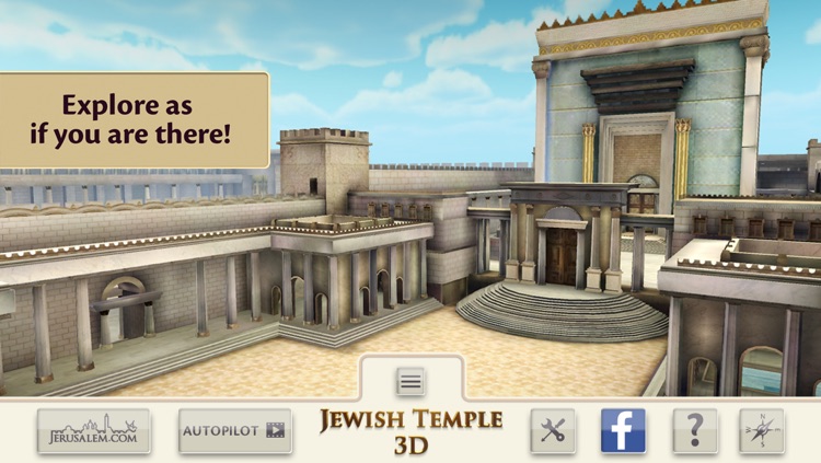 Jewish Temple 3D Interactive Virtual Tour - Jerusalem in Judaism screenshot-4
