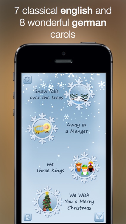 Christmas Music - studio recorded songs to sing along and karaoke screenshot-4