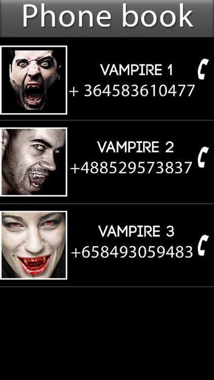 Fake Call Vampire Prank