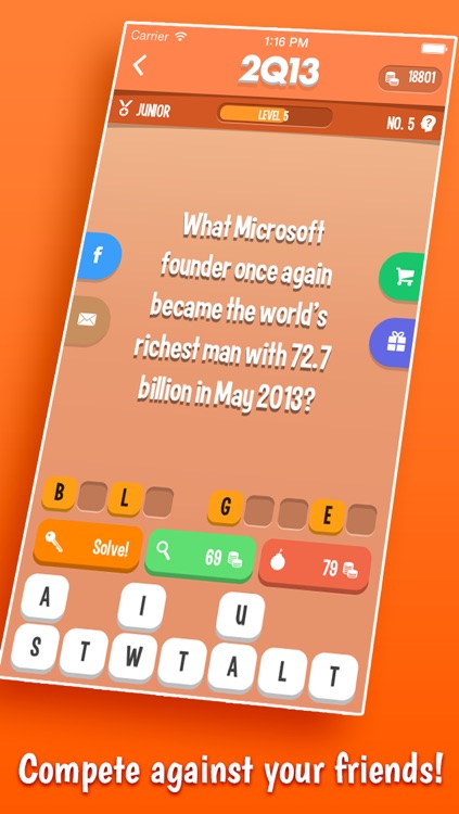 2013 QUIZ - A Free Trivia Game About The Past Year screenshot-3