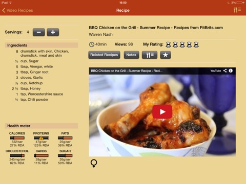 ROKCO - YouTube Cookbook, Diets and Easy Everyday Recipes screenshot 2
