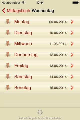 Mittagstisch Ulm screenshot 2