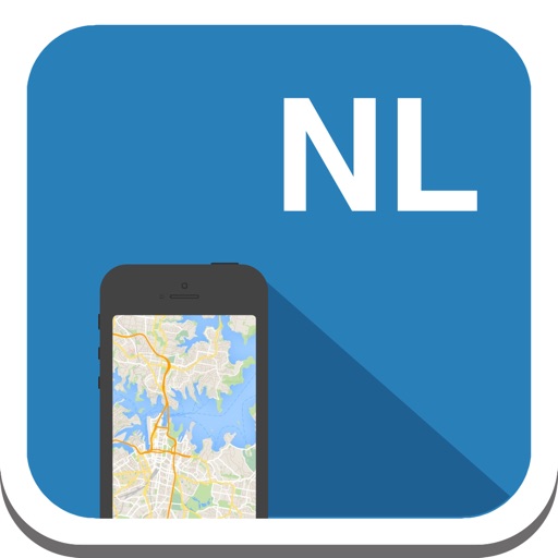 Netherlands & Amsterdam offline map, guide, weather, hotels. Free GPS navigation. icon