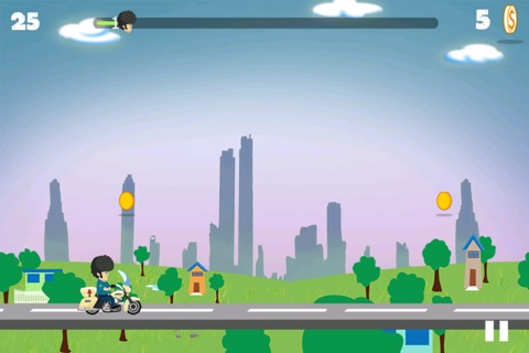 Afro Police Bike Racer - Cool new speed motorbike driving and racing arcade game saga screenshot 2