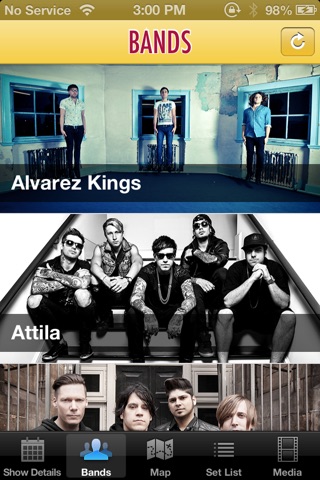 Vans Warped Tour Europe Official App screenshot 3