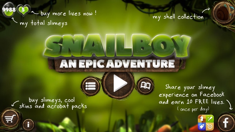Snailboy, An Epic Adventure