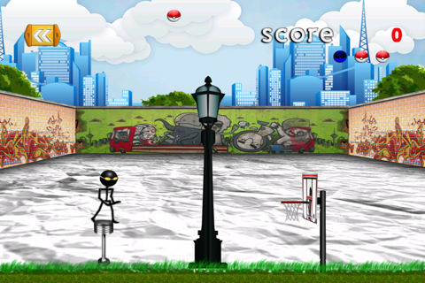 Stickman Basketball Hoop Toss Extreme screenshot 2