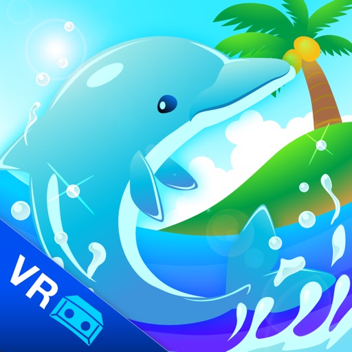 VR Dolphin Icon