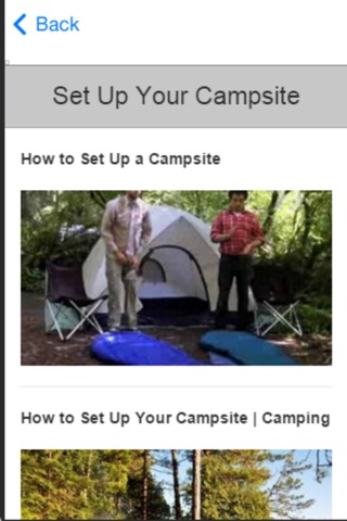 Guide to Camping - Beginner Camping Tips screenshot 3