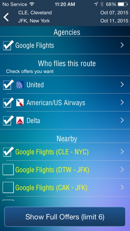 Cleveland Airport (CLE) Flight Tracker Hopkins screenshot-3