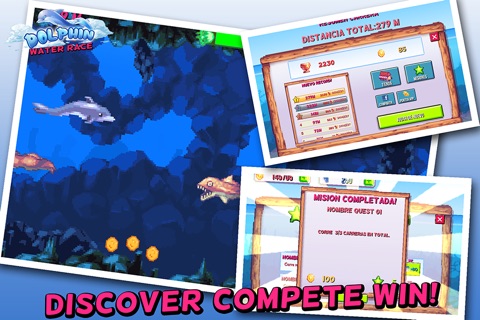 Dolphin Water Race screenshot 2