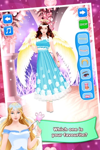 Angel Fairy - Salon Girls Game screenshot 2