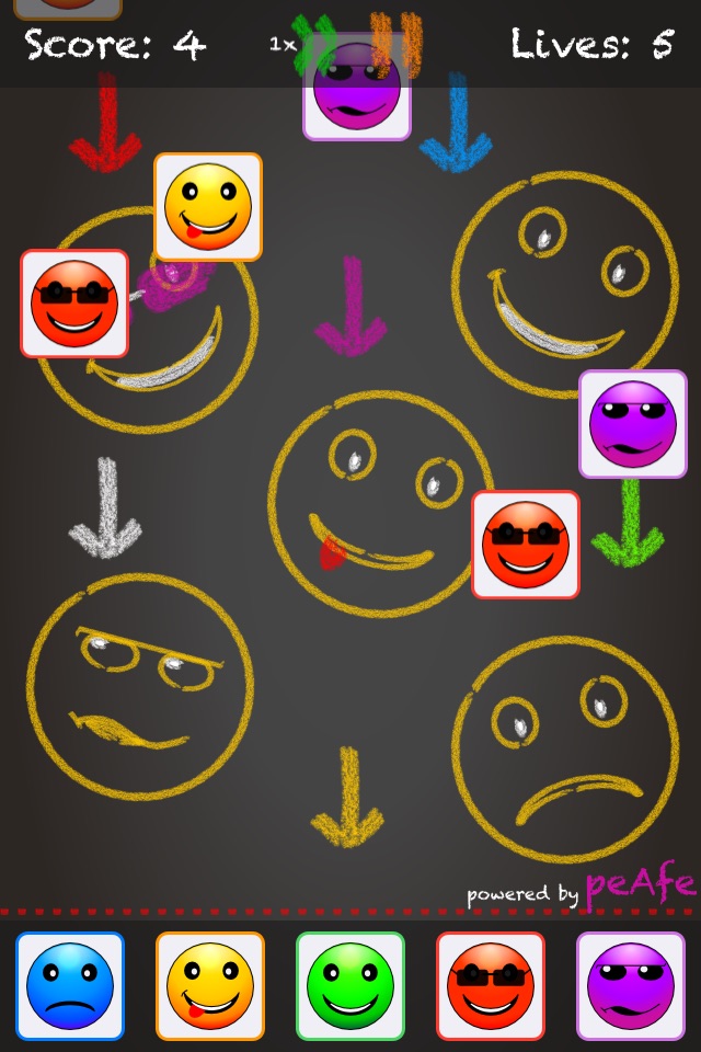 Smash Smile - Hit all Smileys and beat your friends! screenshot 3