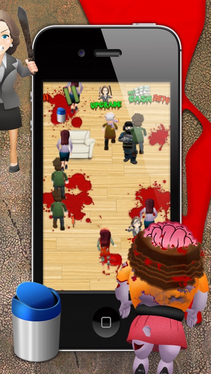 A Zombie Office Race - The Crazy Escape Game LITE Edition ! screenshot-3