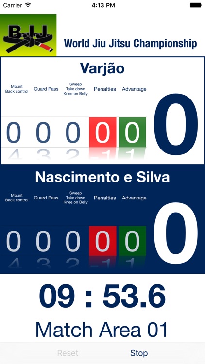 BJJ Scoreboard