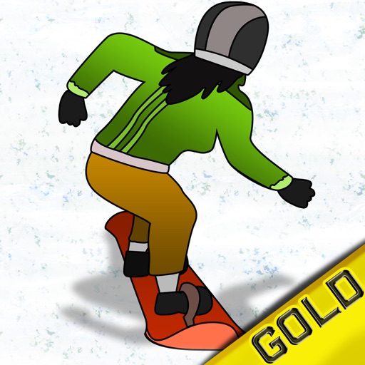 Fun Free Winter Snow Games Gold Edition – Ski Snowboard & Snowmobile Ice Sports events for kids and family icon