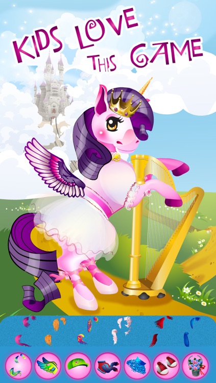 MY CUTE LITTLE MAGIC PRINCESS PONY UNICORN GAME