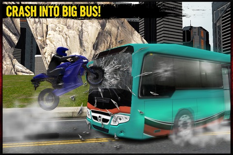 Fast Motorcycle Vs Car Derby Driver 3D screenshot 4