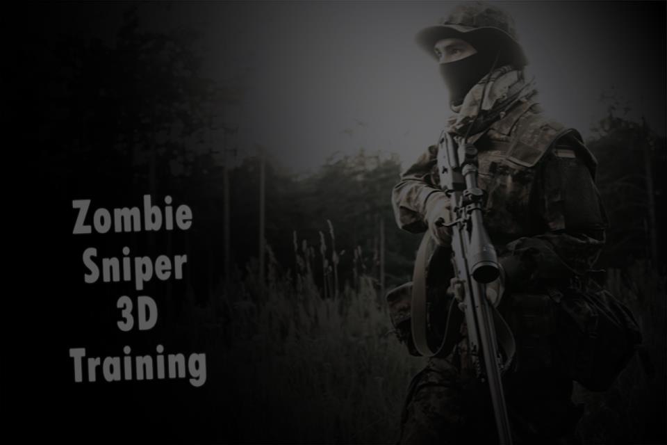 Zombie Sniper Training 2015 : American Special Forces Soldier 3D screenshot 3