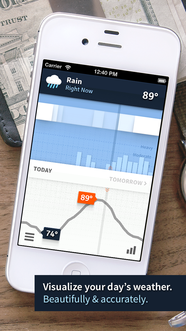 Weathertron — Live Rain, Snow, Clouds & Temperaturesのおすすめ画像1