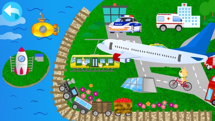 Transports for Kids - FREE Game screenshot-3