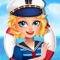 The sun is shining bright, the sky is clear and blue, and the sea is waiting for a cute sailor like you