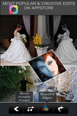 Insta Split Photo Editor - Blend and Collage Your Pics for IG with Filters and Effects screenshot 2