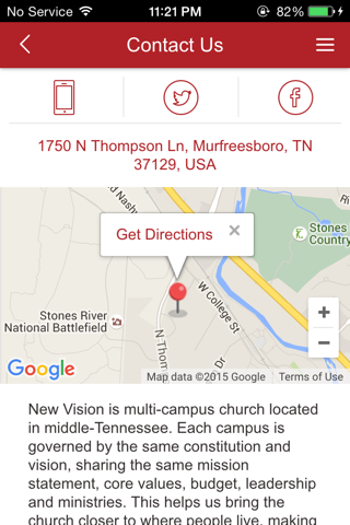 New Vision Baptist Church TN screenshot 3