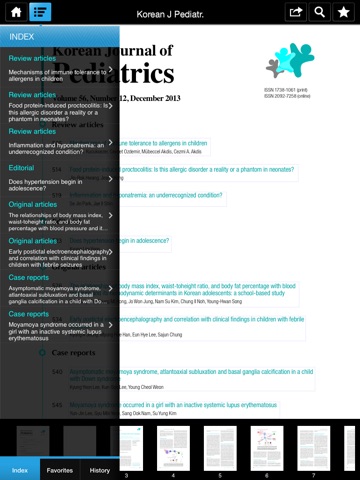 Korean Journal of Pediatrics screenshot 4