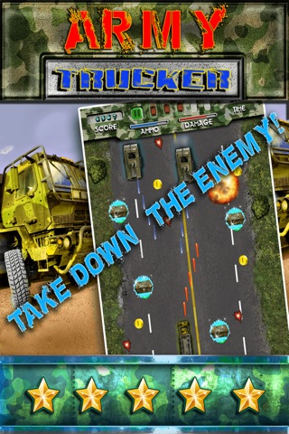 Army Trucker Racing Simulator - Realistic Military Truck Driver 3D Race Games FREE screenshot 2