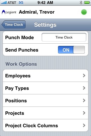 Legiant Mobile Timecard screenshot-3