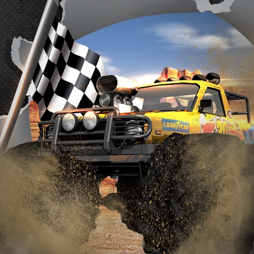 Super Monster Truck Race Pro iOS App