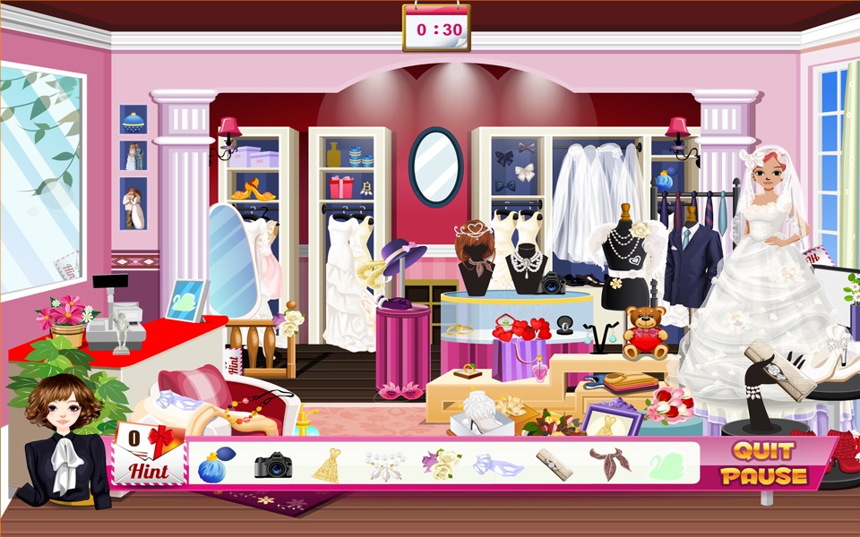 Wedding Dream – Hidden object puzzle game about brides and grooms screenshot 3