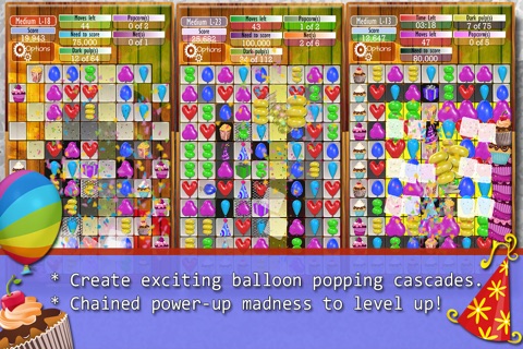 Balloon Drops - Match three puzzle screenshot 4