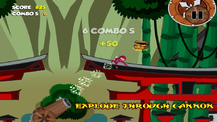 Dragon Eyes Ninja - Fierce Village Challenge Run Free screenshot-3