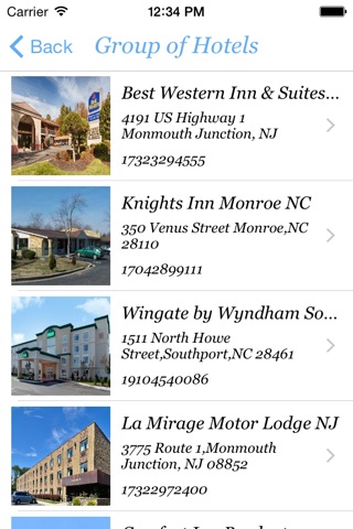 La mirage Motor Inn NJ screenshot 2