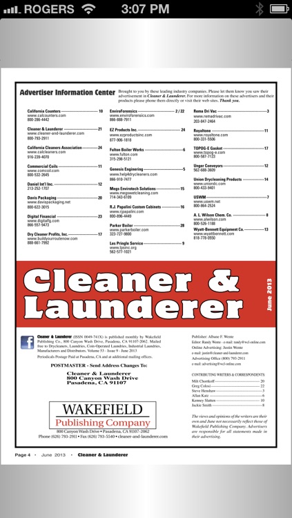 Cleaner & Launderer Mobile