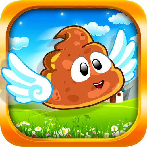 Smelly Poo Bird in a Flappy World Icon