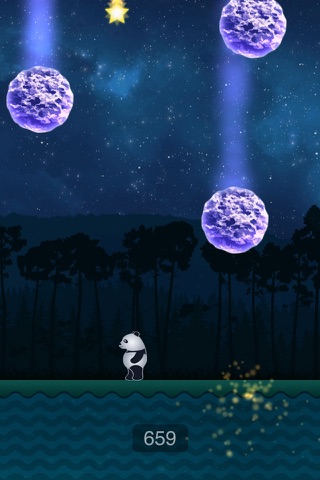 Action Panda - Attack of the Killer Meteors screenshot 3