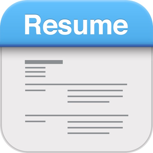 Resume design studio - Professional and stylish resumes designer iOS App