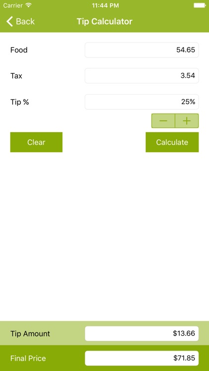 Money Mgt Calculator