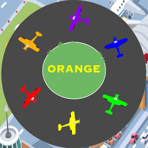 Airplane Color Fun HD Icon