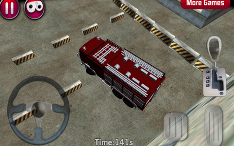 Firetruck Parking 3D Game screenshot 4