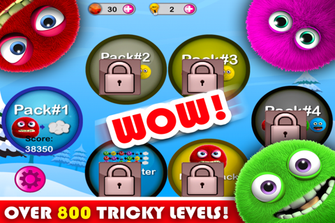 Angry Monster Pop : Top FREE Simple Physics Puzzle Games - By Dead Cool Apps screenshot 2