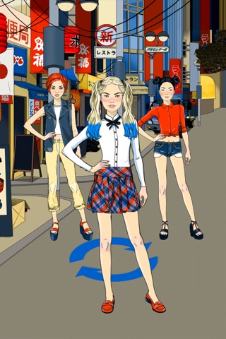 Walks in Tokyo - Dress Up and Make Up game for girls screenshot 3
