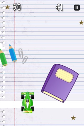 Notebook Racing Game: Back To School No Homework Edition screenshot 3