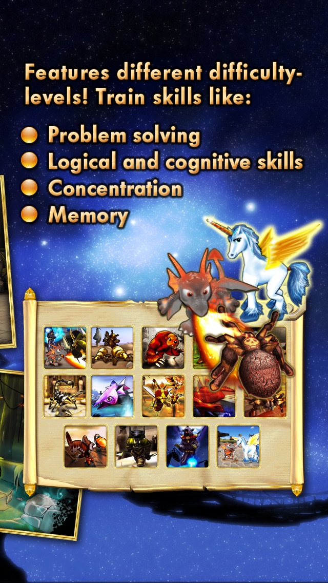 PUZZLES DRAGONS & UNICORNS PUZZLE GAME COLLECTION FOR KIDS AND TODDLERS 1.0 IOS GAME GIẢI TRÍ PUZZLES DRAGONS & UNICORNS PUZZLE GAME COLLECTION FOR KIDS AND TODDLERS 1.0 IOS